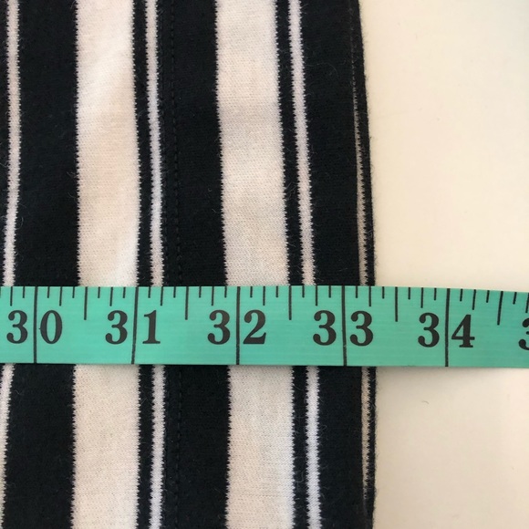 LOFT black and white boatneck dress - Picture 5 of 8